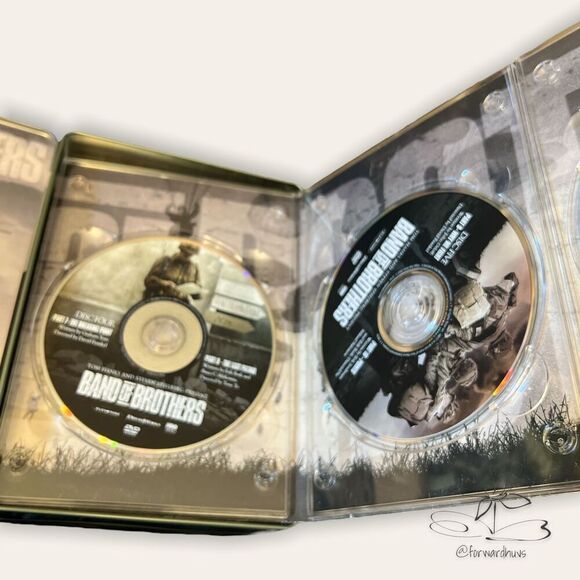 Band of Brothers DVD 6-Disc Set Complete Series Tin Metal Box - Picture 6 of 10
